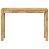 Wandtafel 110x35x76 cm ruw mangohout - thumbnail