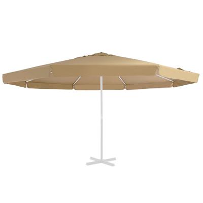 Vervangingsdoek voor parasol 515 cm taupe