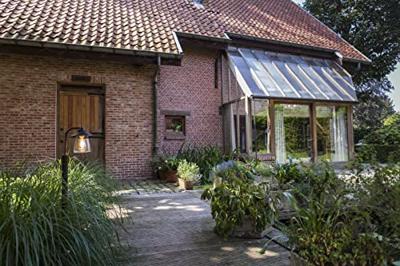 Buitenlamp voordeur zwart glas roest &apos;Cate&apos; E27