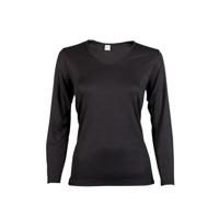 Dames thermo shirt Lange mouw - Thermo ondergoed dames - Diepe hals - Thermisch - thumbnail