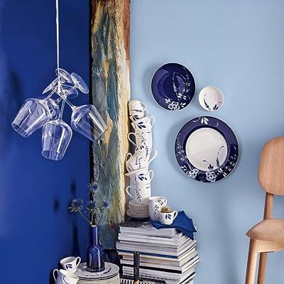 Villeroy & Boch Vieux Luxembourg Brindille Ontbijtbord 22cm blauw