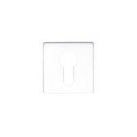 Hdd Pro Cylinderplaatje Square Shape Wit Structuur - thumbnail