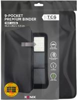 Premium ruilalbum voor 360 kaarten - Konix - 9 vakken, 63 x 88 mm per pagina - Magic: The Gathering, Pokémon, Yu-Gi-Oh! - Zwart - thumbnail