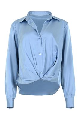 Maicazz Pacey - Blouse Fa25.20.318 Blouse Faded Blue