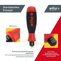 Wiha Momentschroevendraaier | easyTorque | vast ingestelde momentbegrenzing | 0,6 Nm - 36230 - 36230 - thumbnail