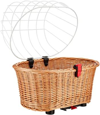 RIXEN & KAUL dierenmand, achterop "doggy basket" rear animal basket r&k "doggy basket" wicker