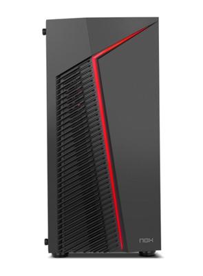 ATX Semi-toren doos Nox-Xtreme NXINFTYZETA Zwart ATX Semi-toren doos Nox-Xtreme NXINFTYZETA Zwart