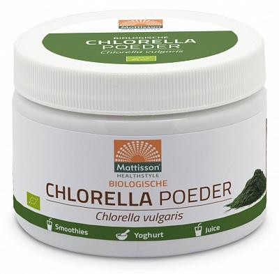 Chlorella poeder bio 125 Gram