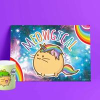Fuzzballs Print A4 - Meowgical - thumbnail