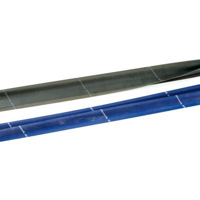 Theraband set banden 1,5 m zwaar - blauw, zwart