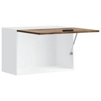 Keukenwandkast Porto bewerkt hout gerookt eikenkleurig - thumbnail