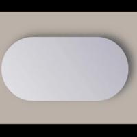 Spiegel Sanicare Q-Mirrors 70x120 cm Ovaal/Rond incl. ophangmateriaal Sanicare - thumbnail