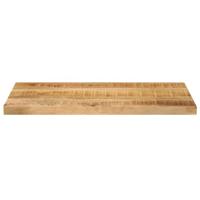 Tafelblad rechthoekig 50x30x2,5 cm massief ruw mangohout - thumbnail