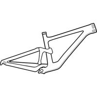 Lizardskins Clear protective frame wrap - cable rub kit - thumbnail