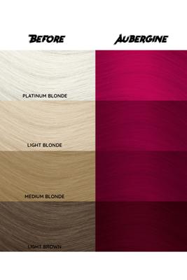 Crazy Color Semi Permanent Hair Color - Aubergine