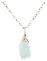 Edelsteen Hanger Obsidiaan Helder (Synthetisch) - thumbnail