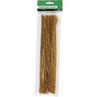 Creativ Company Chenille goud 30cm, 24st. - thumbnail