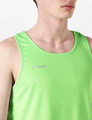 JAKO 6075D Tanktop Run 2.0 Dames - Fluogroen - 40