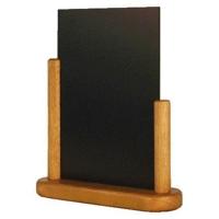 Krijtbord Securit 170x160x50mm teak hout - thumbnail