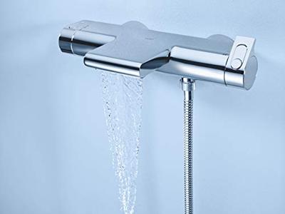 GROHE Grohtherm 2000 badkraan thermostatisch met koppelingen chroom 34174001 - thumbnail