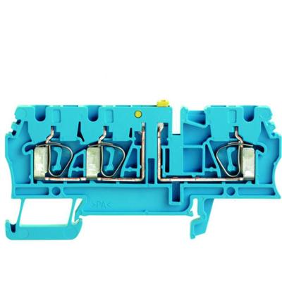 Weidmüller 8731730000 Testscheidingsserieklem Spanveer Blauw 100 stuk(s)