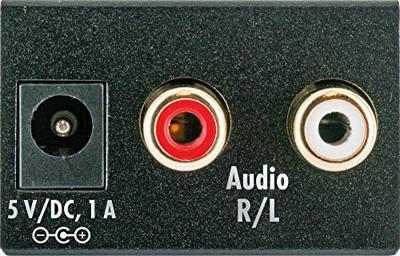 Schwaiger ADW100 513 audioconverter zwart (5 V, 1000 mA, 50 mm, 40 mm, 30 mm, 78 g)