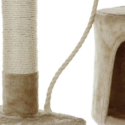 kattenkrabpaal,112 cm, beige kattenkrabpaal,112 cm, beige