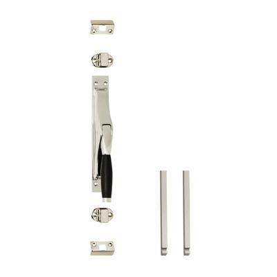 Set pomp-espagnolet Ton 222 inclusief stangenset 2x 1250mm nikkel/ebbenhout Set pomp-espagnolet Ton 222 inclusief stangenset 2x 1250mm nikkel/ebbenhout