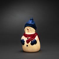 Konstsmide 4249-000 Acryl figuur Sneeuwpop Warmwit LED Wit - thumbnail