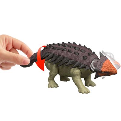 Jurassic World - Ankylosaurus Fel gebrul Gelede Figuur - Geluid - Jurassic World - JGB90 - thumbnail
