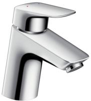 Hansgrohe Logiss wastafelkraan 70 met waste chroom 71070000 - thumbnail