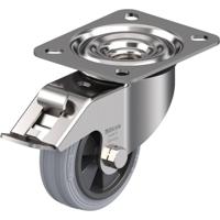 Blickle LEX-VPP 80G-FI-SG Zwenkwiel met rem Wieldiameter: 80 mm Draagvermogen (max.): 50 kg 1 stuk(s) - thumbnail