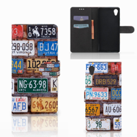 Sony Xperia XA1 Plus Telefoonhoesje met foto Kentekenplaten - thumbnail
