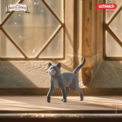 Schleich de school van de magische dieren - karajan de kat speelfiguur