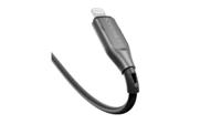 Cygnett Gepantserde Lightning naar USB-C snellaadkabel 30W (1m, zwart) - thumbnail