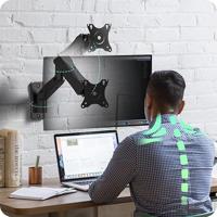 ICY BOX IB-MS103-W 81,3 cm (32 ) Muur Zwart - thumbnail