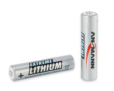 Ansmann 2x Micro Lithium Batterij