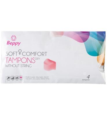 Beppy Soft+ comfort tampons dry 4 Stuks