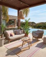 Kave Home Ronde Bijzettafel 'Wellcres' Mungurhout, 65cm - thumbnail