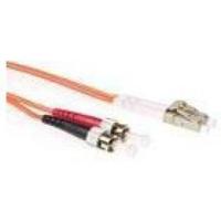 ACT RL7551 Glasvezel Patchkabel Duplex LSZH - LC/ST 50/125µm OM2 - 1,5 meter - thumbnail