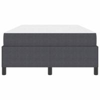 Bedframe Donkergrijs 120 x 200 cm Katoenen stof - thumbnail
