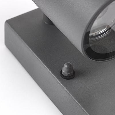 QAZQA Buitenwandlamp antraciet IP44 met bewegingssensor - Solo QAZQA Buitenwandlamp antraciet IP44 met bewegingssensor - Solo