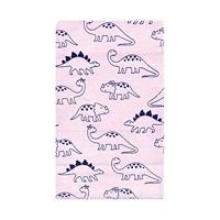 Hudson Baby Unisex Baby Cotton Flannel Burp Cloths, Cuteasaurus, One Size - thumbnail