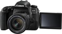 Canon EOS 77D + 18-55mm F4.0-5.6 IS STM SLR camerakit 24,2 MP CMOS 6000 x 4000 Pixels Zwart - thumbnail