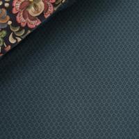 Pip Studio Pip Studio Thousand Leaves hoeslaken Donkerblauw 100x200 cm Hoekhoogte 25 cm - thumbnail