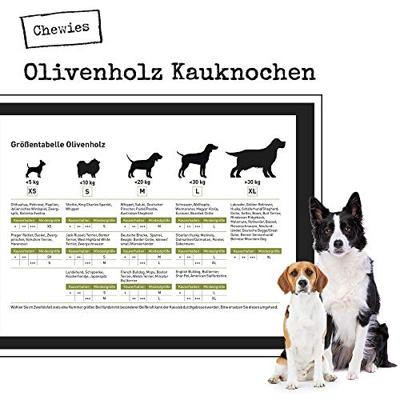 Olijfhout kauwstok l 1st - thumbnail