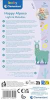 Clementoni Baby Alpaca Ratel + Licht en Geluid - thumbnail