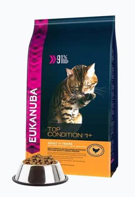Eukanuba Adult kip kattenvoer 2 x 2 kg