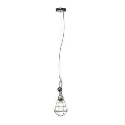 Brilliant lamp Pijp hanglamp 1-licht zink antiek