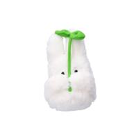My Neighbor Totoro Nakayoshi Plush Figure Small Totoro with leaf 19 cm - thumbnail